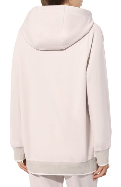 Хлопковая толстовка LORENA ANTONIAZZI, арт. FE06BA/9999, фото 4