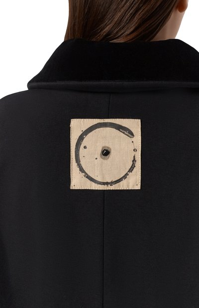 Пальто из хлопка и льна MIDGARD PARIS, арт. CT37CN-OS-BK, фото 5