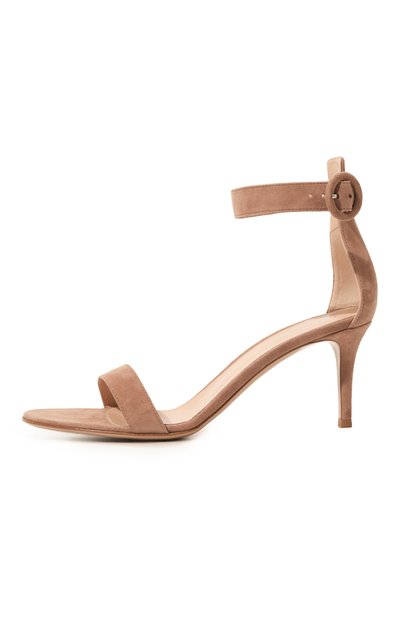 Замшевые босоножки portofino 70 GIANVITO ROSSI, арт. G60088.70RIC.CAMPRAL, фото 4