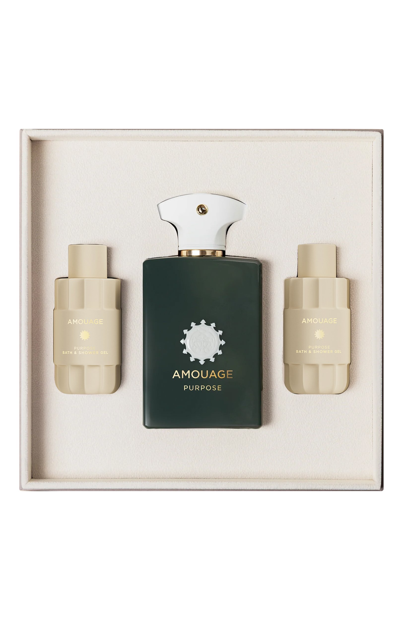 Набор purpose (100+2x60ml) AMOUAGE бесцветного цвета по цене 63690 руб., арт. 12671, фото 1 Набор purpose (100+2x60ml) AMOUAGE, арт. 12671, фото 1
