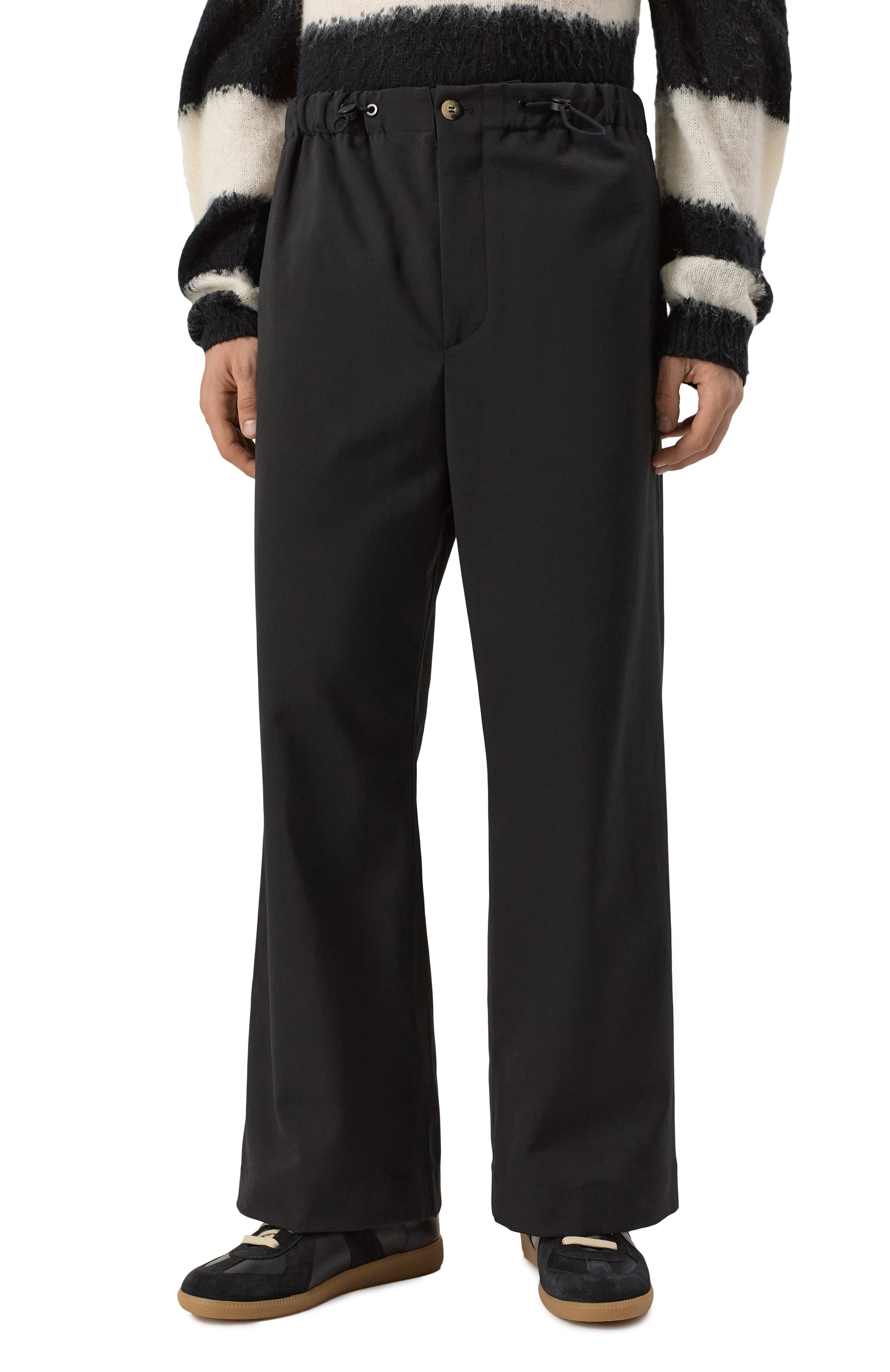 Брюки NANUSHKA черного цвета по цене 74650 руб., арт. NM24FWPA24599, фото 3 Брюки NANUSHKA, арт. NM24FWPA24599, фото 3