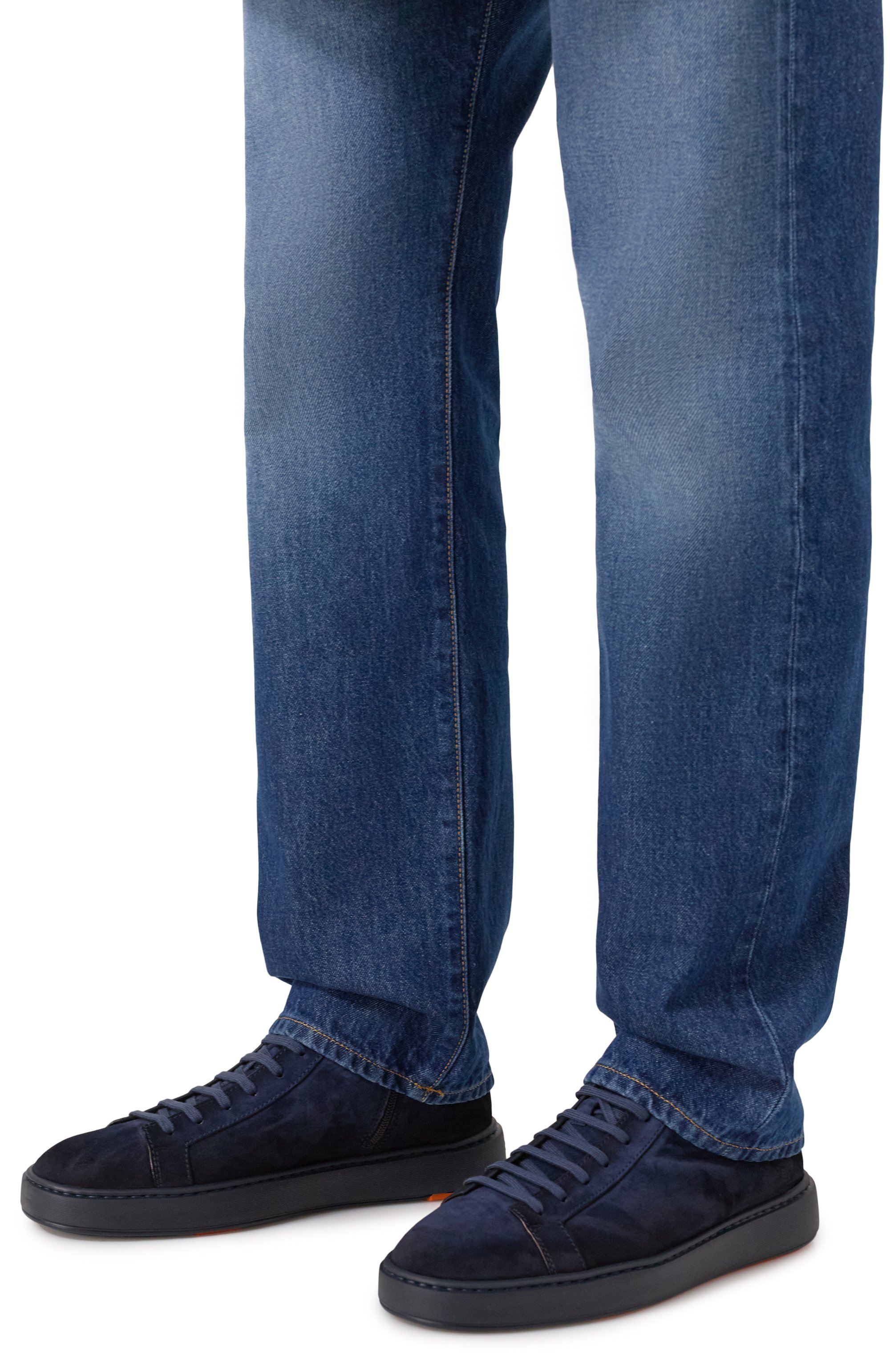 Замшевые кеды cleanic SANTONI, арт. MBCG221410CAKA0L, фото 3