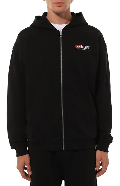 Хлопковая толстовка DIESEL, арт. A14946/0GEAD, фото 3