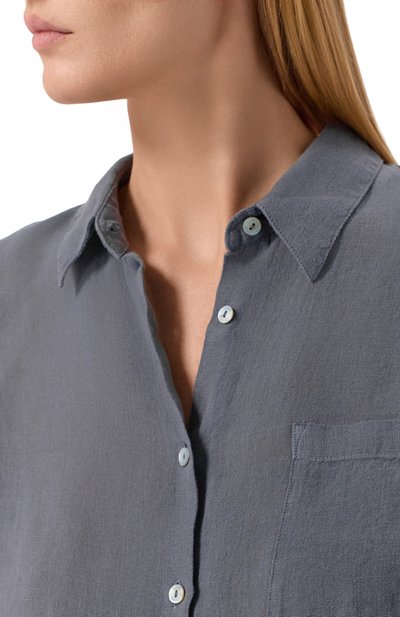 Льняная рубашка 120% LINO, арт. 33ALIW19GE/0000115, фото 5