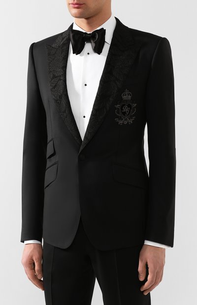 Шерстяной пиджак DOLCE & GABBANA, арт. G2MD9Z/GEM16, фото 3