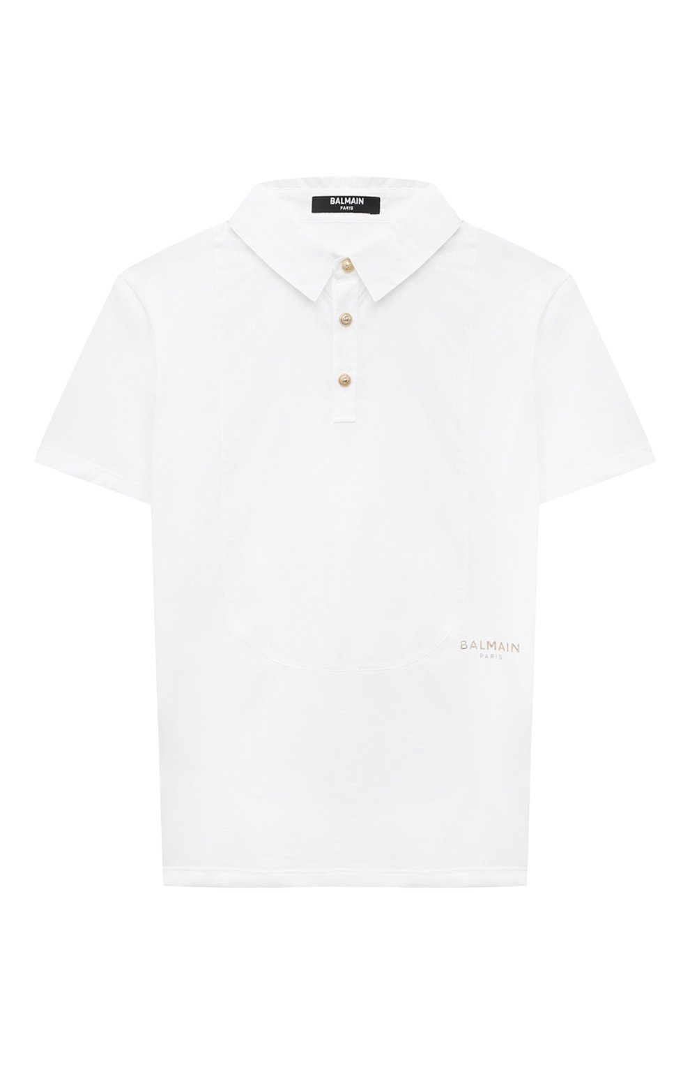 Хлопковое поло BALMAIN, арт. BU8R11, фото 1