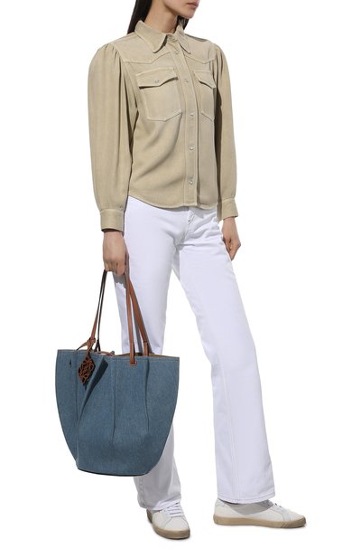 Джинсовая рубашка ISABEL MARANT ETOILE, арт. CH0802-22P021E/TAHISLI, фото 2