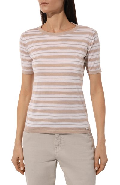 Футболка из кашемира и шелка KITON, арт. D57704, фото 3