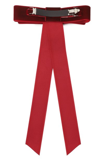 Бант YULA бордового цвета по цене 1790 руб., арт. YU-ZR76, фото 2 Бант YULA, арт. YU-ZR76, фото 2