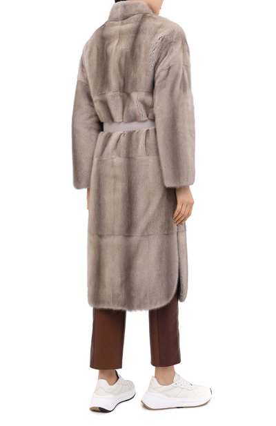 Шуба из норки LORO PIANA, арт. FAI2019, фото 4