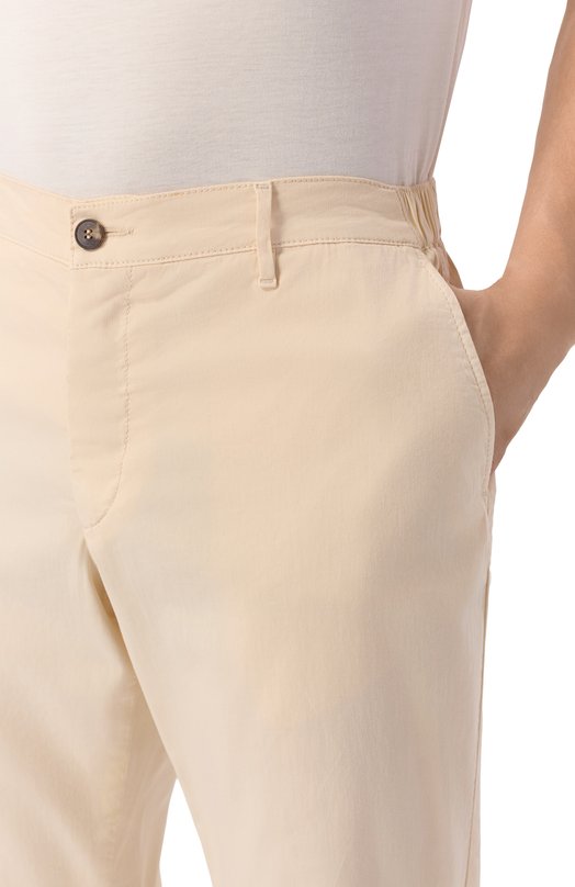 Хлопковые брюки MVST M26.CSM.T404/TFANT Бежевый  M26.CSM.T404/TFANT Фото 5