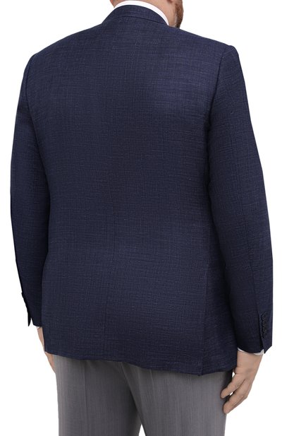 Пиджак из шерсти и шелка CANALI, арт. 21280/CU00383, фото 4