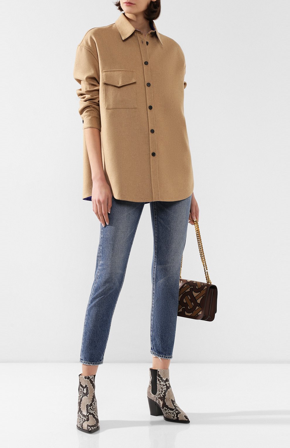 Джинсы MOUSSY голубого цвета по цене 23700 руб., арт. 025CAC11-2080, фото 2 Джинсы MOUSSY, арт. 025CAC11-2080, фото 2