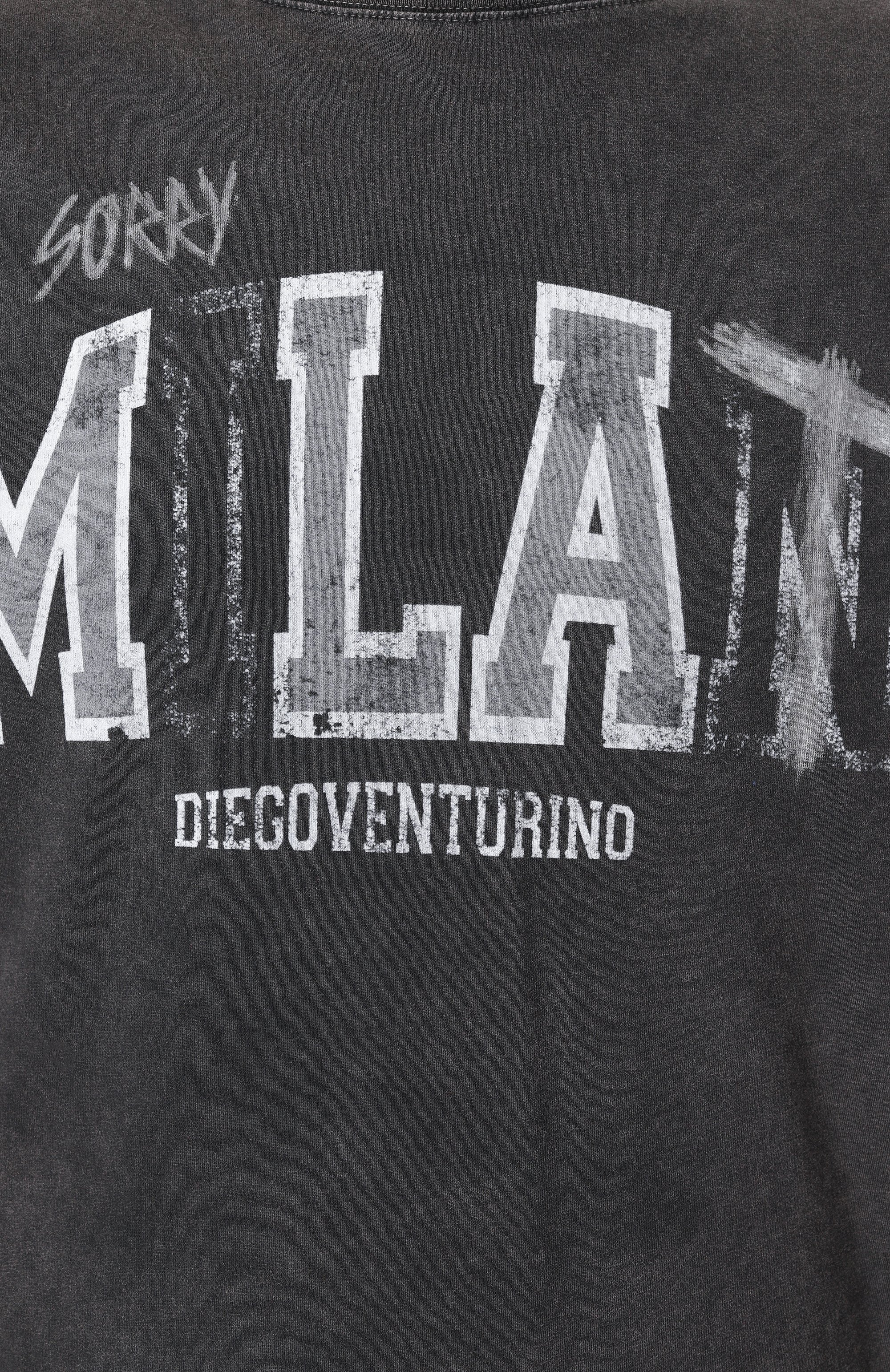 Хлопковый лонгслив DIEGO VENTURINO, арт. DVTS-MLCLATE, фото 6