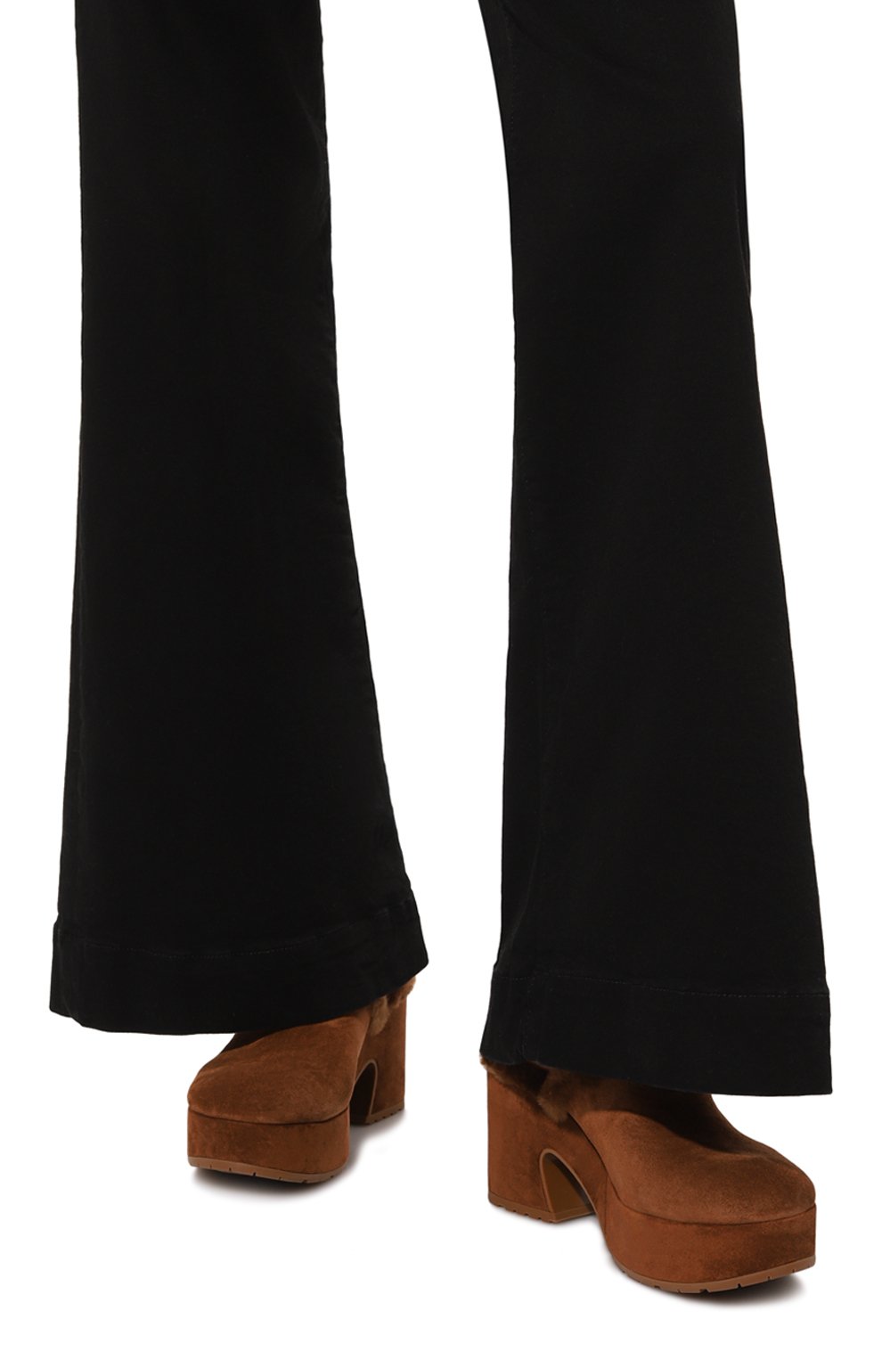 Замшевые сабо lyss GIANVITO ROSSI, арт. G93019.55RIC.SFUCUCU, фото 3