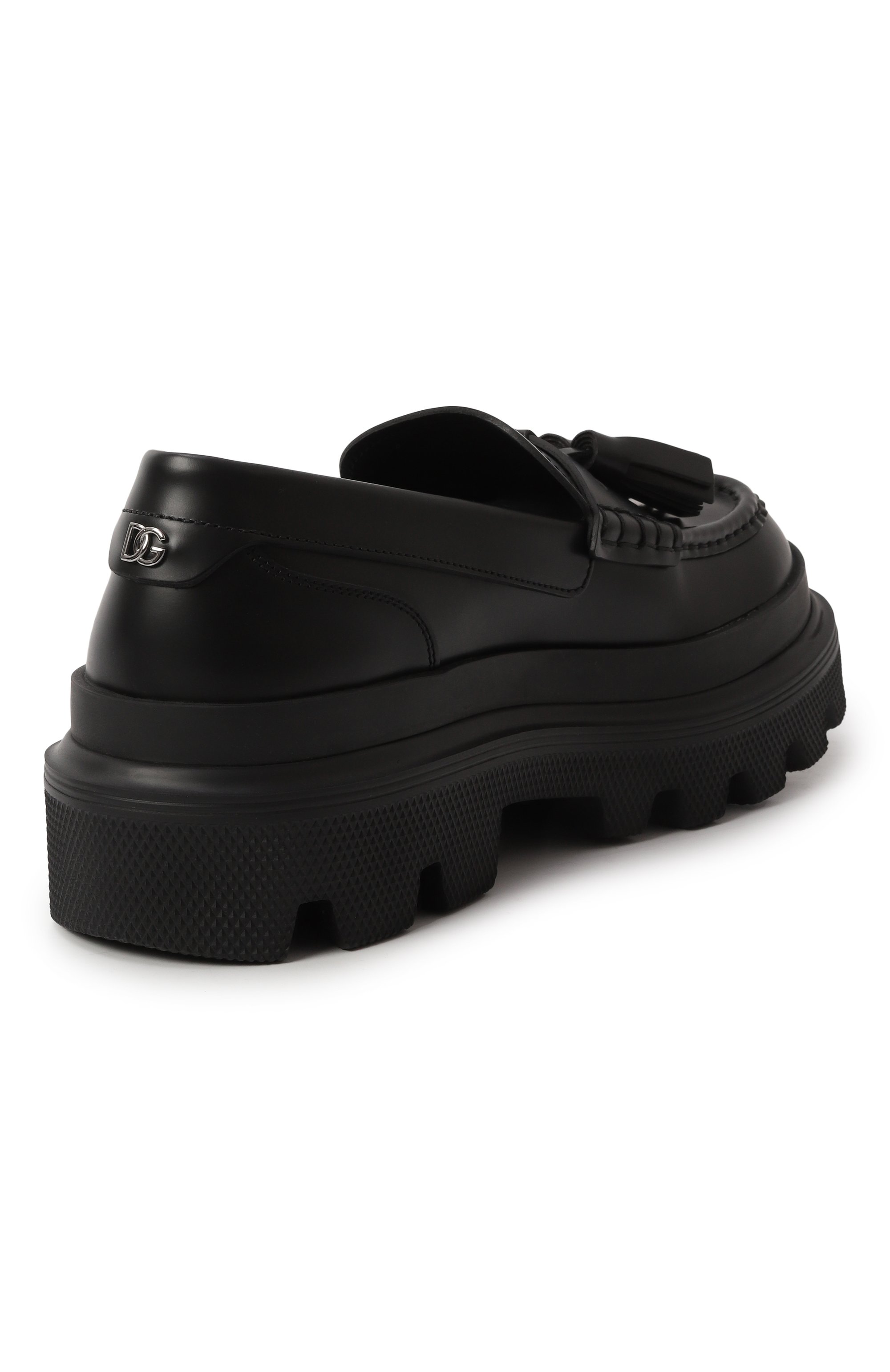 Кожаные лоферы DOLCE & GABBANA, арт. A30262/AB640, фото 5