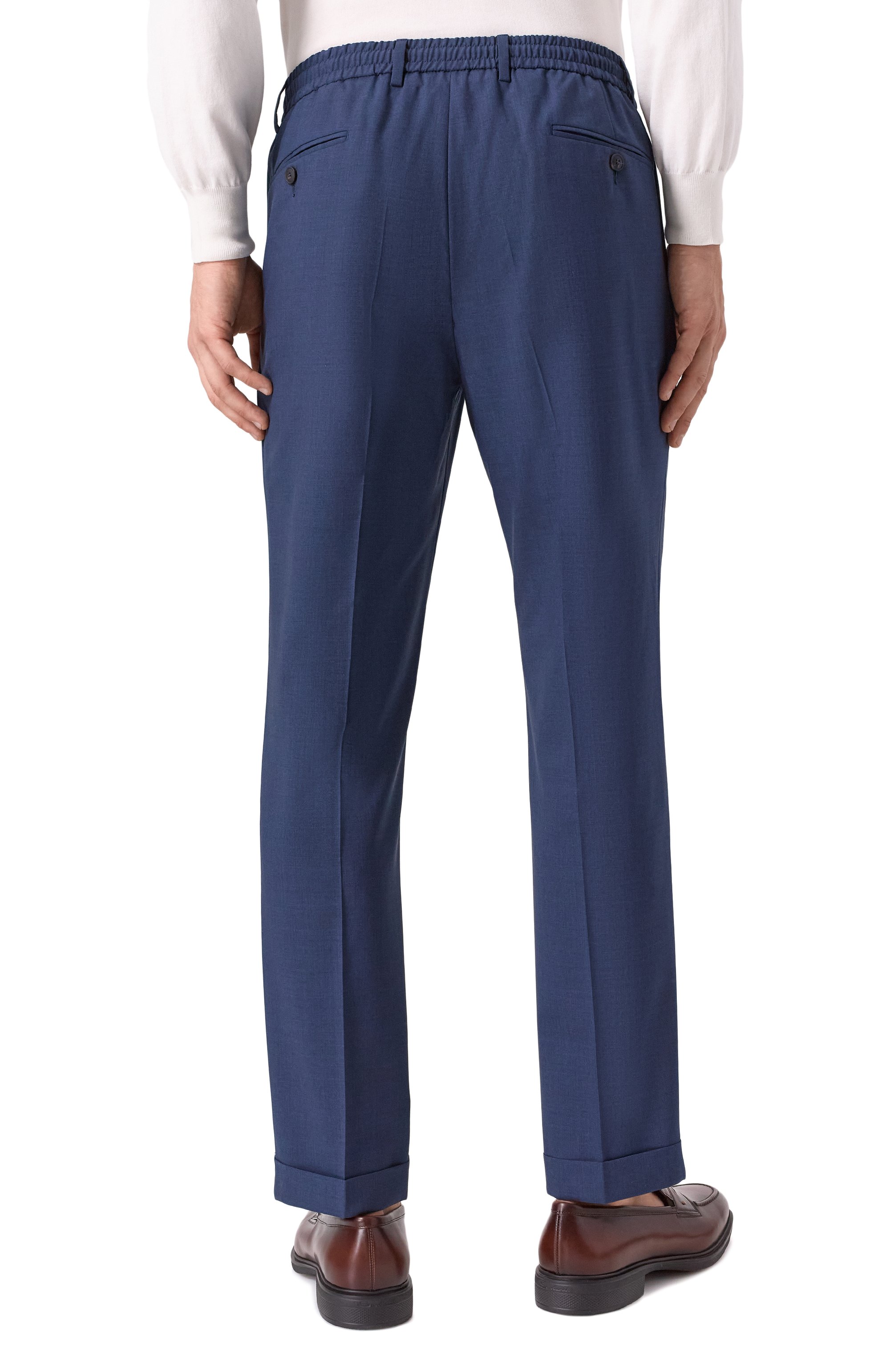 Шерстяные брюки GRAN SASSO, арт. 76115/58906, фото 4