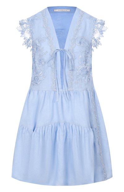 Женское платье из хлопка и вискозы MAURIZIO, арт. W06200781