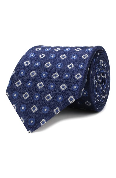 Мужской шелковый галстук CANALI, арт. 18/HJ02078