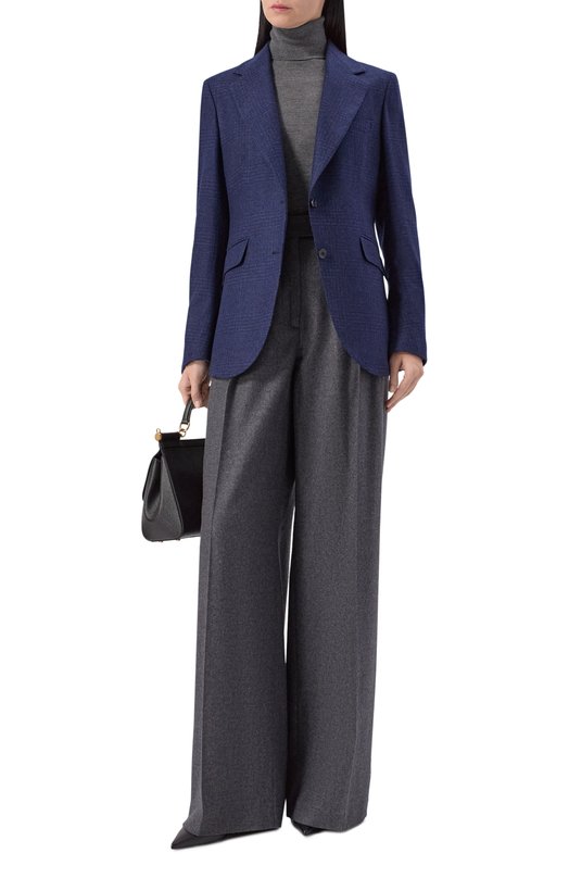 Шерстяной жакет MVST SDG200/S0734005 Синий  SDG200/S0734005 Фото 2