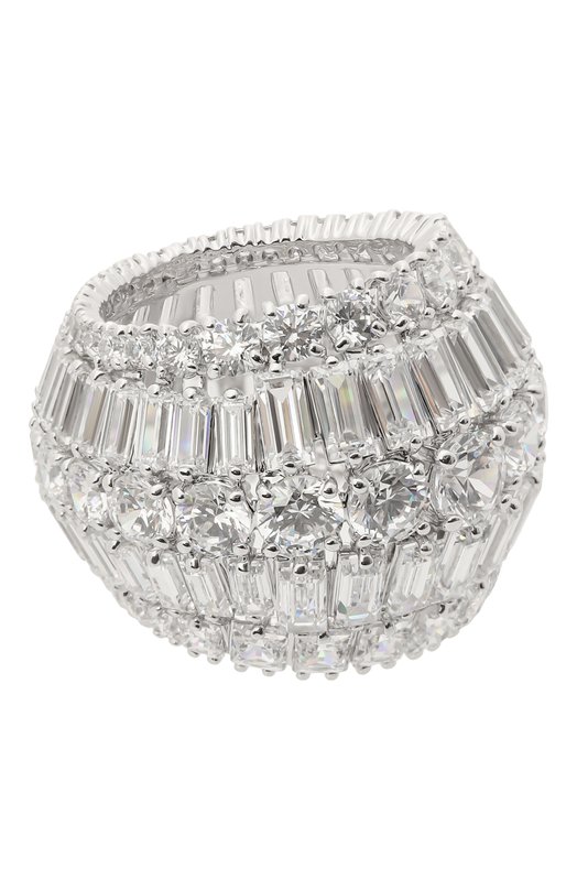 Кольцо Hyperbola Swarovski 5610393 Серебряный 5610393