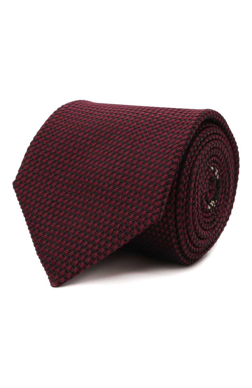 Шелковый галстук BRIONI бордового цвета по цене 25350 руб., арт. 062H00/P1437, фото 1 Шелковый галстук BRIONI, арт. 062H00/P1437, фото 1