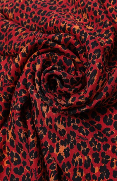 Шелковая шаль SAINT LAURENT, арт. 863622/3Y039, фото 3