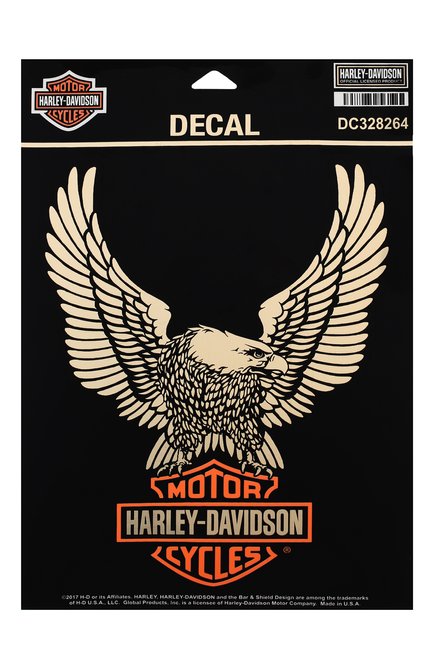 Мужская наклейка HARLEY-DAVIDSON разноцветного цвета, арт. DC328264 | Фото 1 (Кросс-КТ: другое; Материал: Синтетический материал)