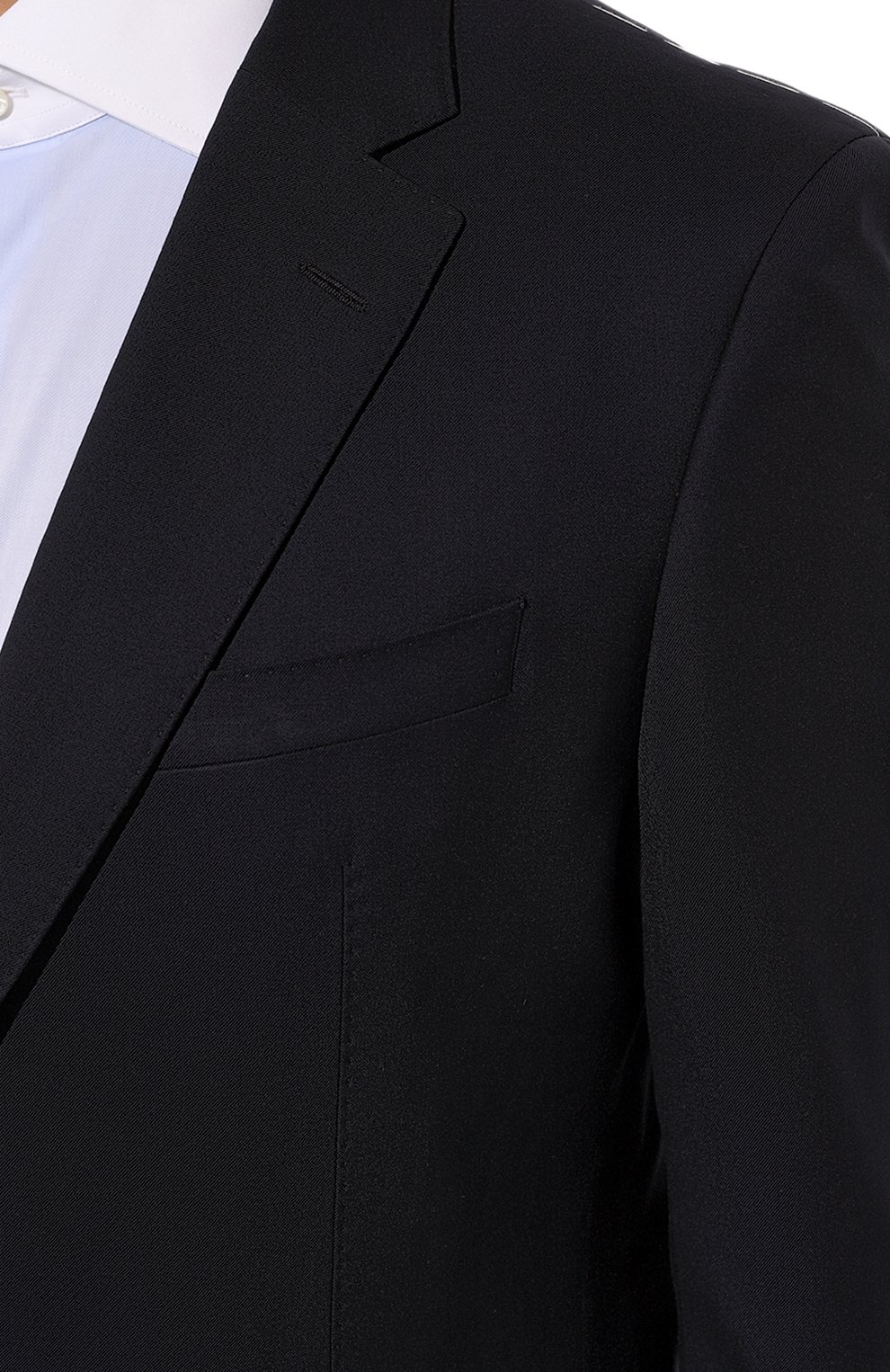 Шерстяной костюм BOSS темно-синего цвета по цене 247000 руб., арт. 50426590, фото 4 Шерстяной костюм BOSS, арт. 50426590, фото 4