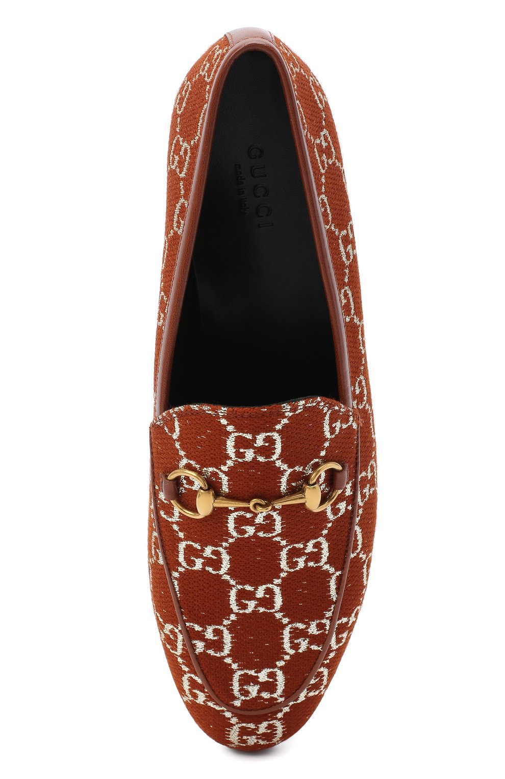 Текстильные лоферы new jordaan GUCCI, арт. 431467/2C820, фото 5