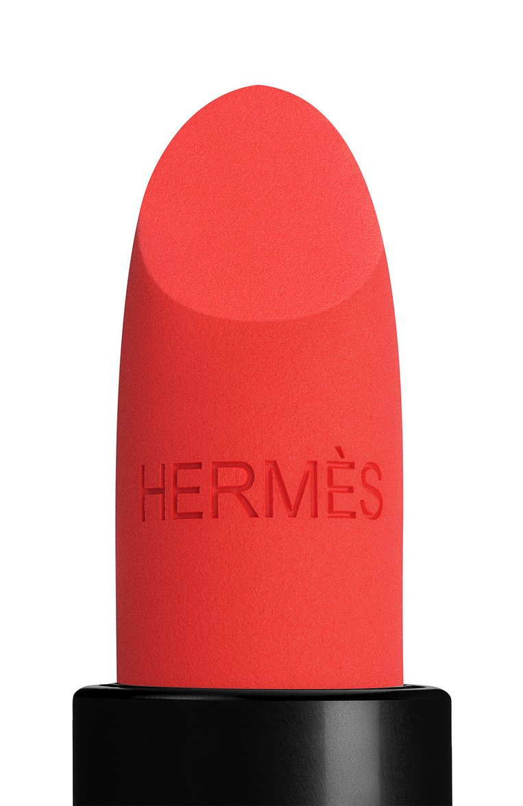 Матовая губная помада rouge hermès, rouge exotique HERMÈS  цвета, арт. 60001MV046H | Фото 10 (Региональные ограничения белый список (Axapta Mercury): Не проставлено; Финишное покрытие: Матовый; Нос: Не проставлено)