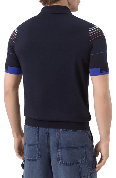 Поло из хлопка и шелка ZILLI, арт. KZP002M0142VMUL00/66, фото 4