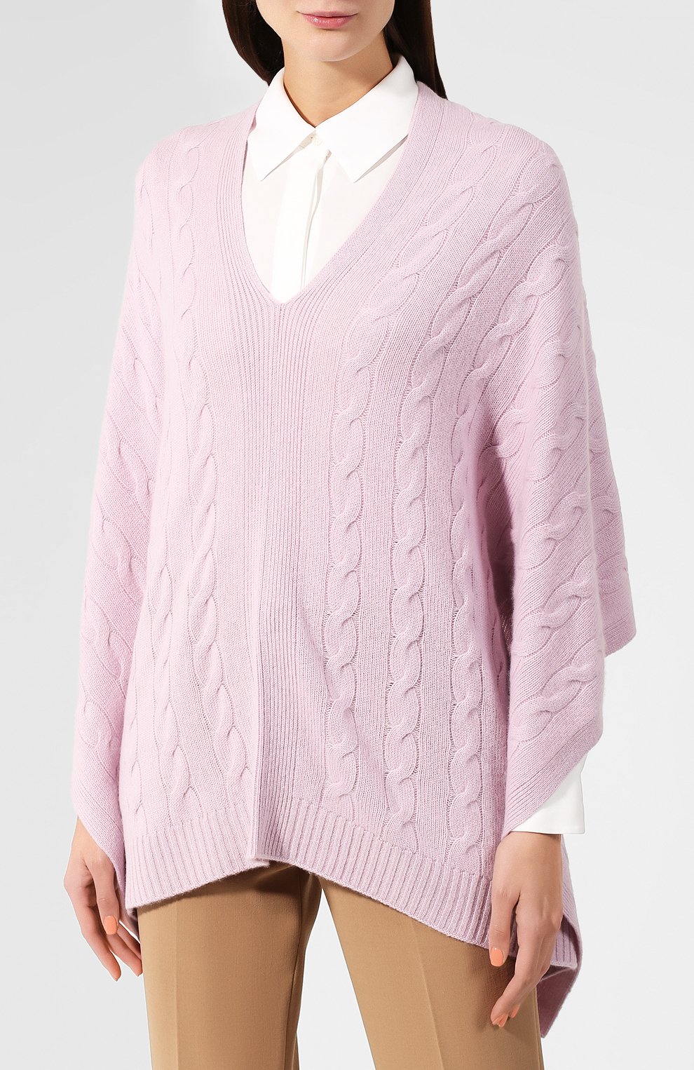 Кашемировое пончо RALPH LAUREN, арт. 434725439, фото 3