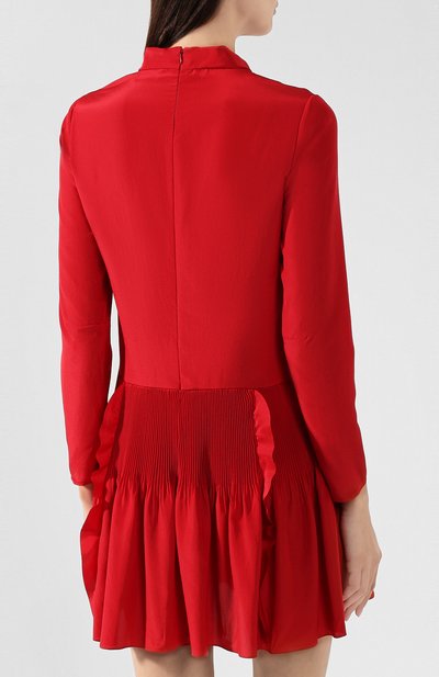 Платье REDVALENTINO красного цвета по цене 46000 руб., арт. SR3VAF85/15S, фото 4 Платье REDVALENTINO, арт. SR3VAF85/15S, фото 4