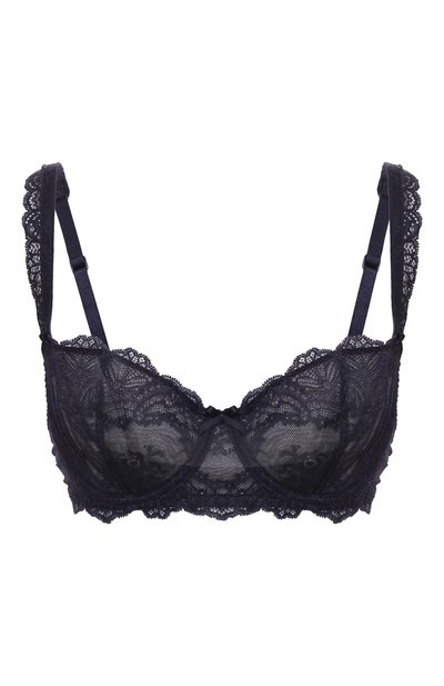 Бюстгальтер-балконет AUBADE темно-синего цвета по цене 16390 руб., арт. OG14, фото 1 Бюстгальтер-балконет AUBADE, арт. OG14, фото 1