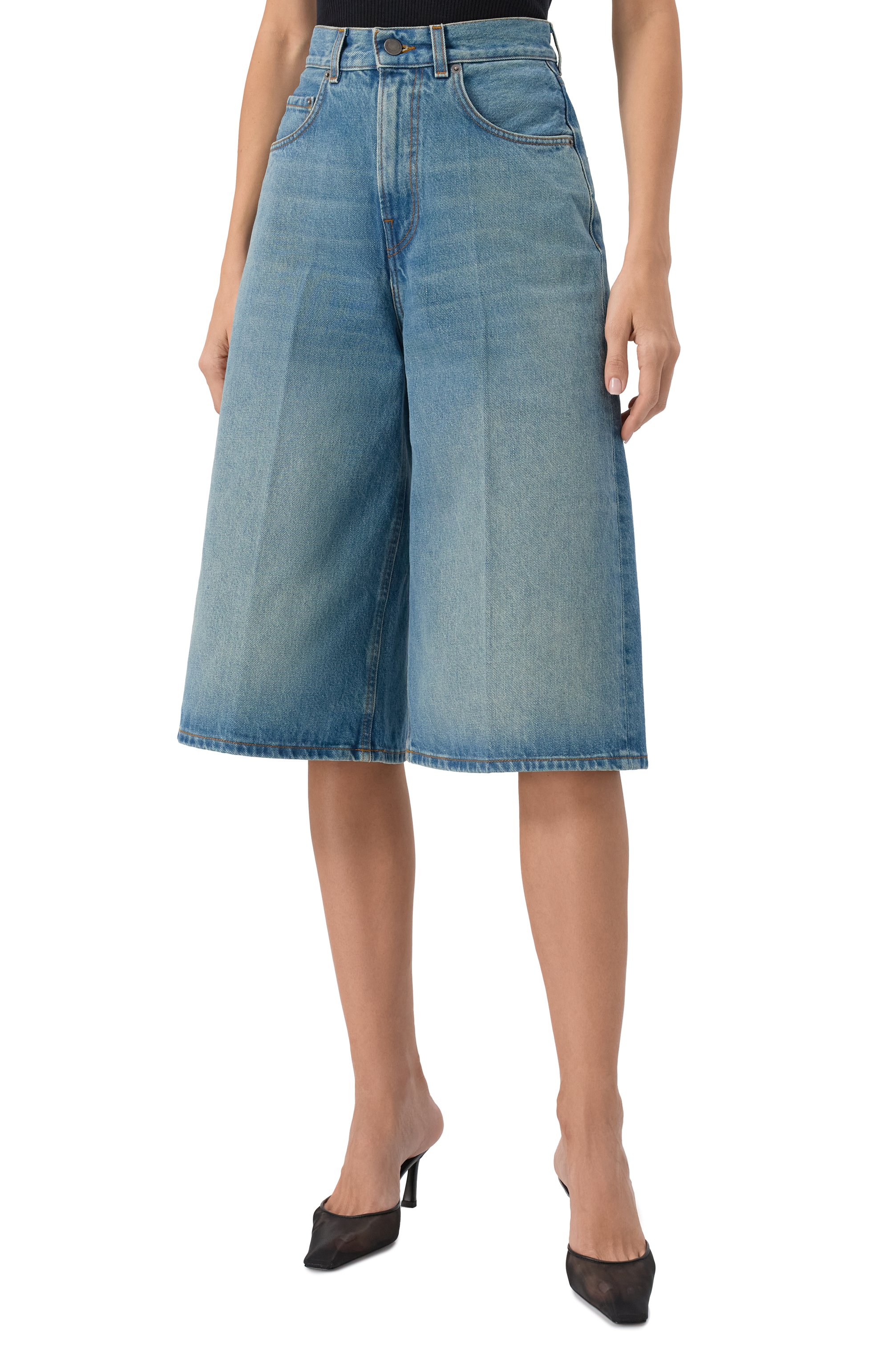 Джинсовые шорты HAIKURE, арт. HEW03339DF179L0882, фото 3