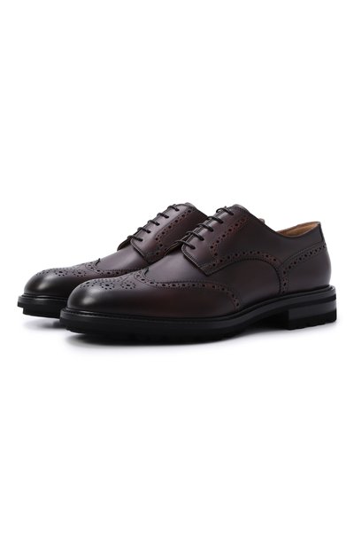 Кожаные дерби KITON, арт. USSA465N01508, фото 1