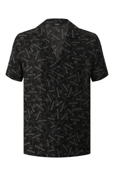 Мужская рубашка из вискозы BALMAIN, арт. EH1HN070/VH56