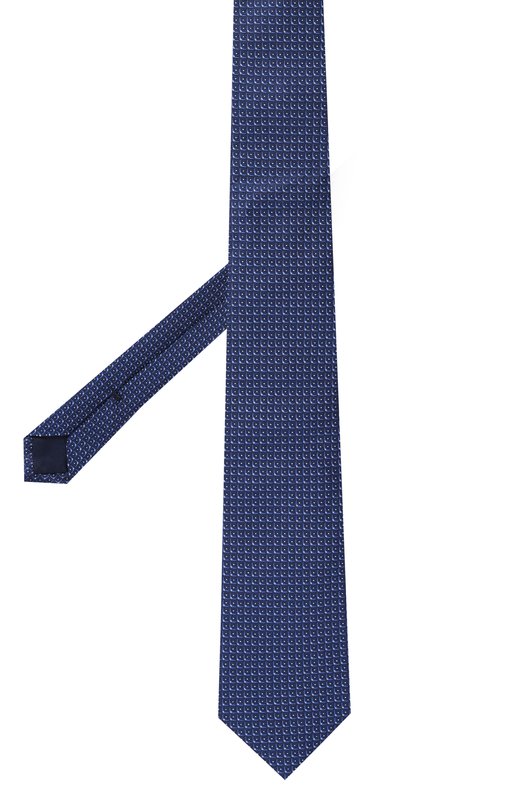 Шелковый галстук Corneliani 25U302-2520306 Синий  25U302-2520306 Фото 3