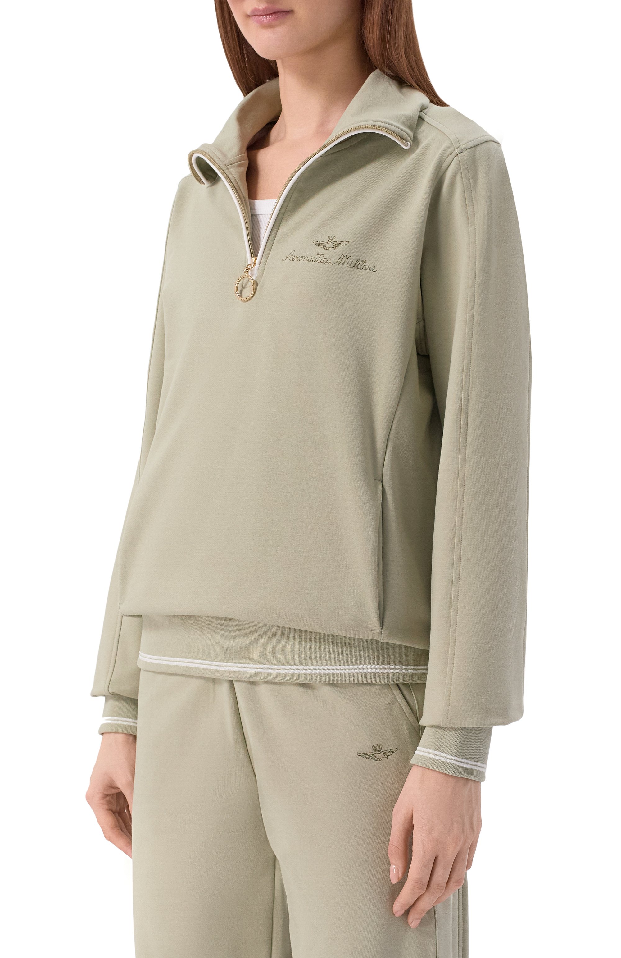 Хлопковый анорак AERONAUTICA MILITARE, арт. FE2080DF00671, фото 3