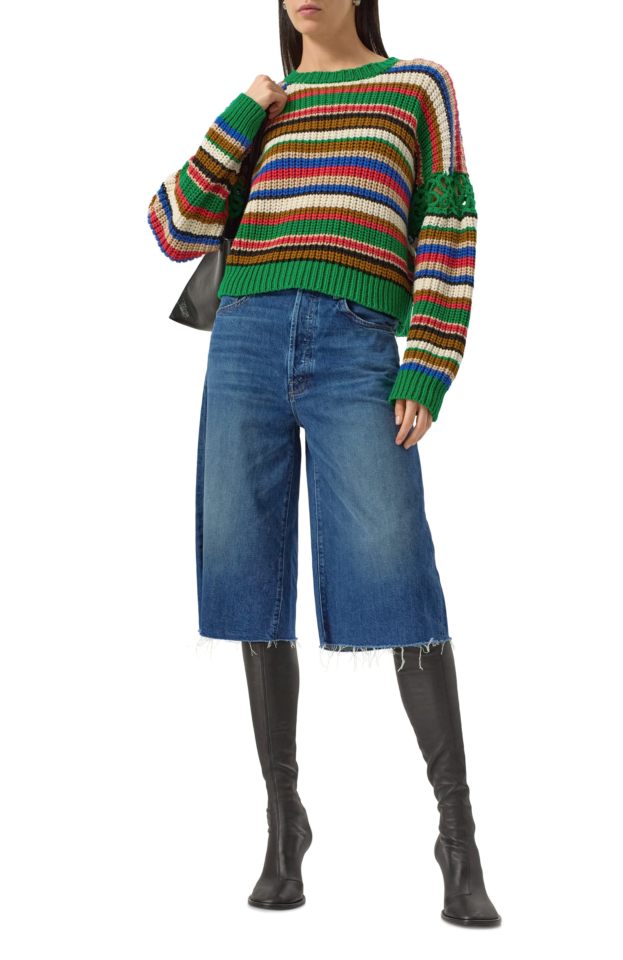 Джинсовые шорты MOTHER, арт. 4098-1230, фото 2