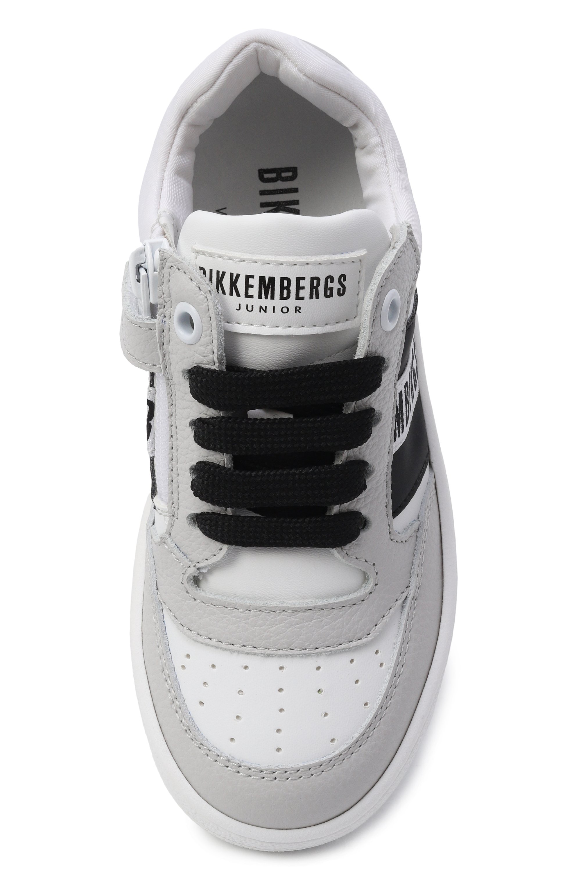 Комбинированные кеды DIRK BIKKEMBERGS, арт. K4B9-21143-1364, фото 4