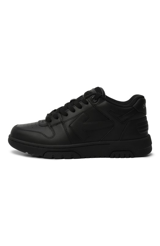 Кожаные кеды Out of Office Off-White 0WIA259C99LEA012 Чёрный  0WIA259C99LEA012 Фото 4