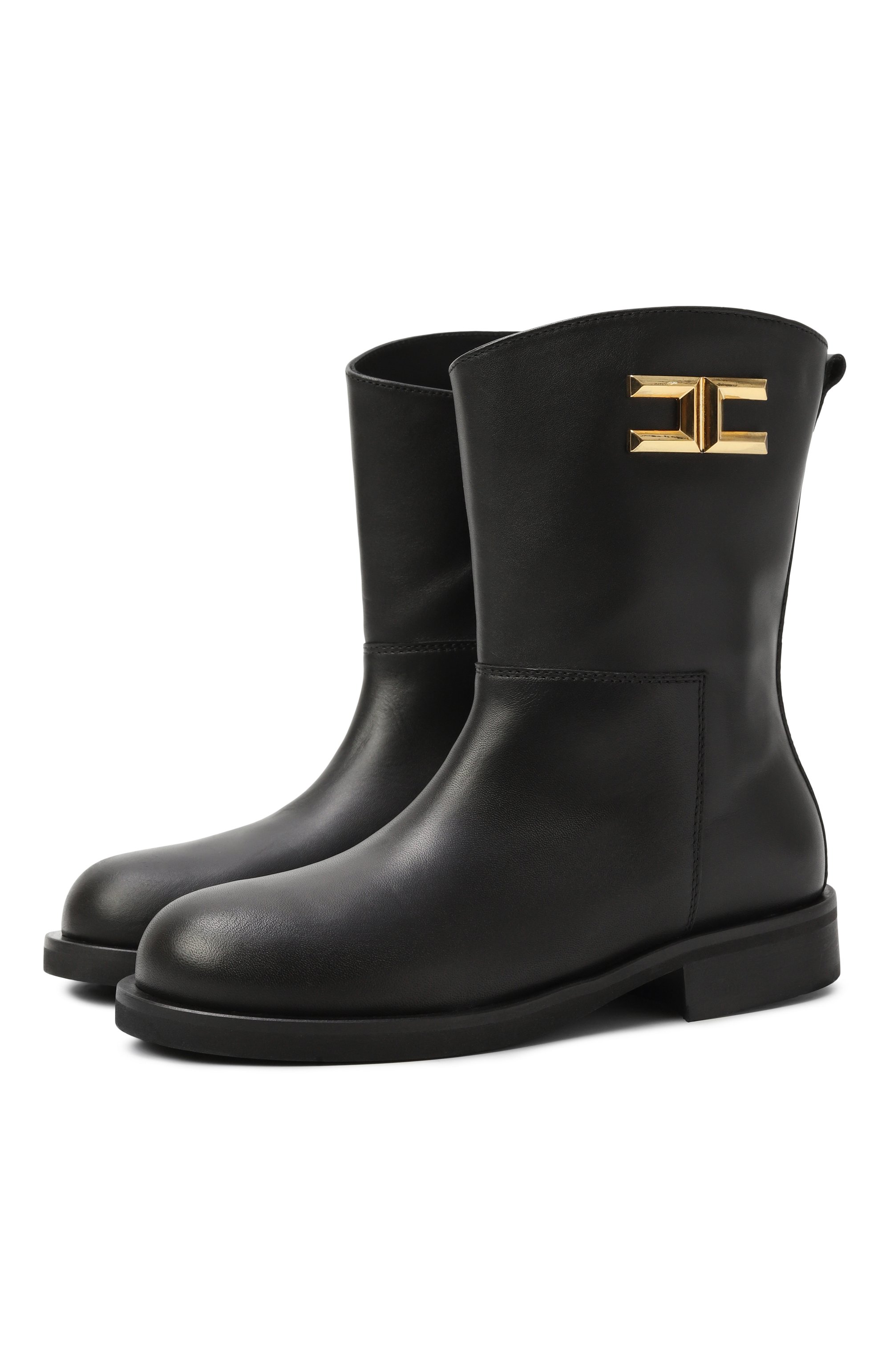 Кожаные полусапоги ELISABETTA FRANCHI LA MIA BAMBINA, арт. F4A5-E0445-1251930/35-38, фото 1