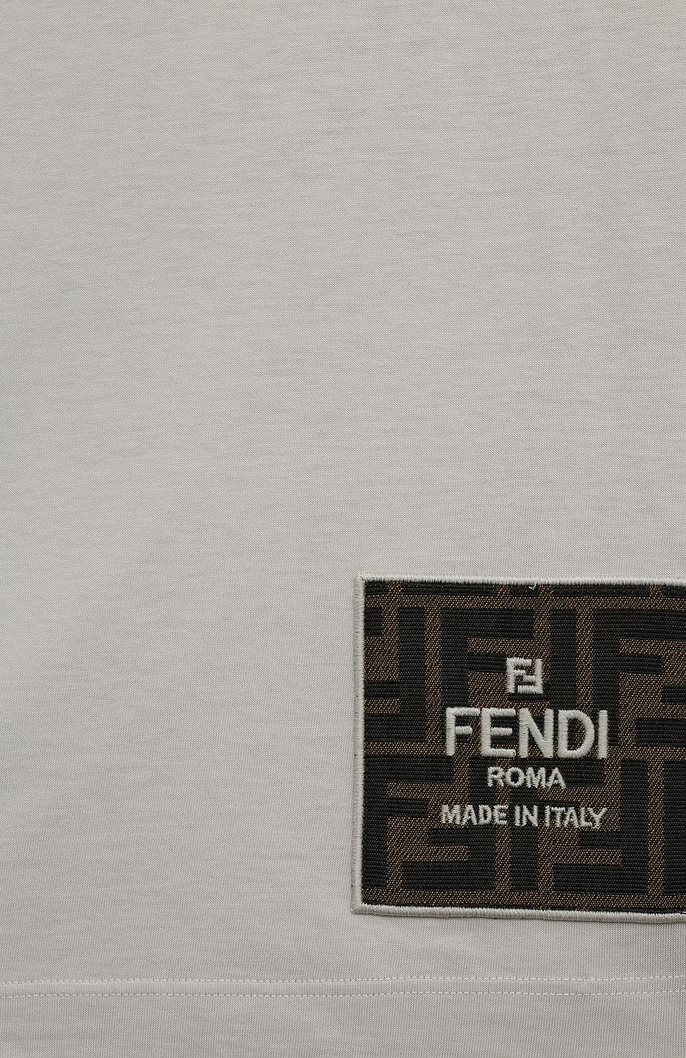 Хлопковая футболка FENDI, арт. JUI153/7AJ, фото 3