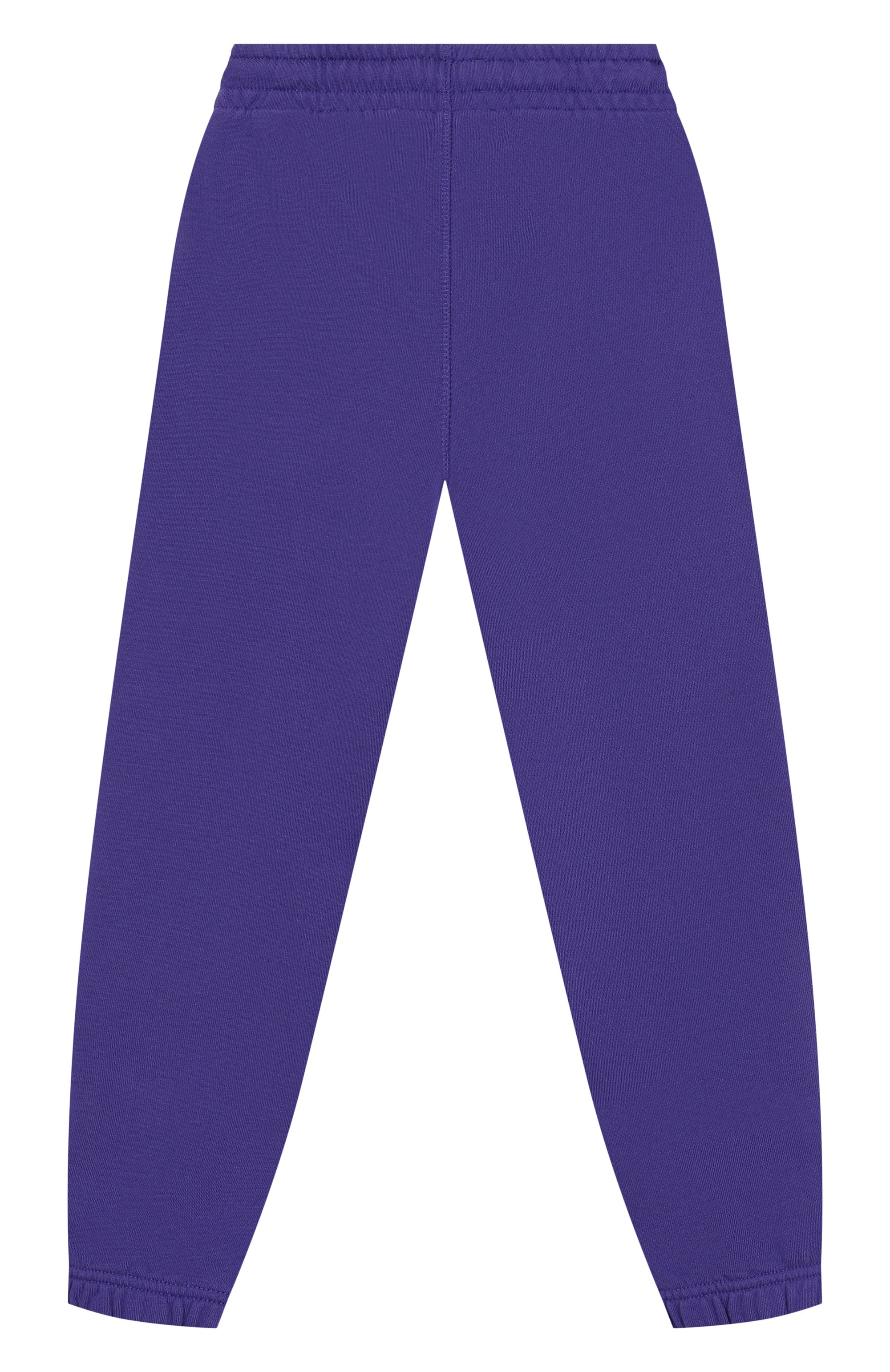 Хлопковые джоггеры OFF-WHITE фиолетового цвета по цене 21800 руб., арт. 0GCH001S25FLE002/4-12, фото 2 Хлопковые джоггеры OFF-WHITE, арт. 0GCH001S25FLE002/4-12, фото 2