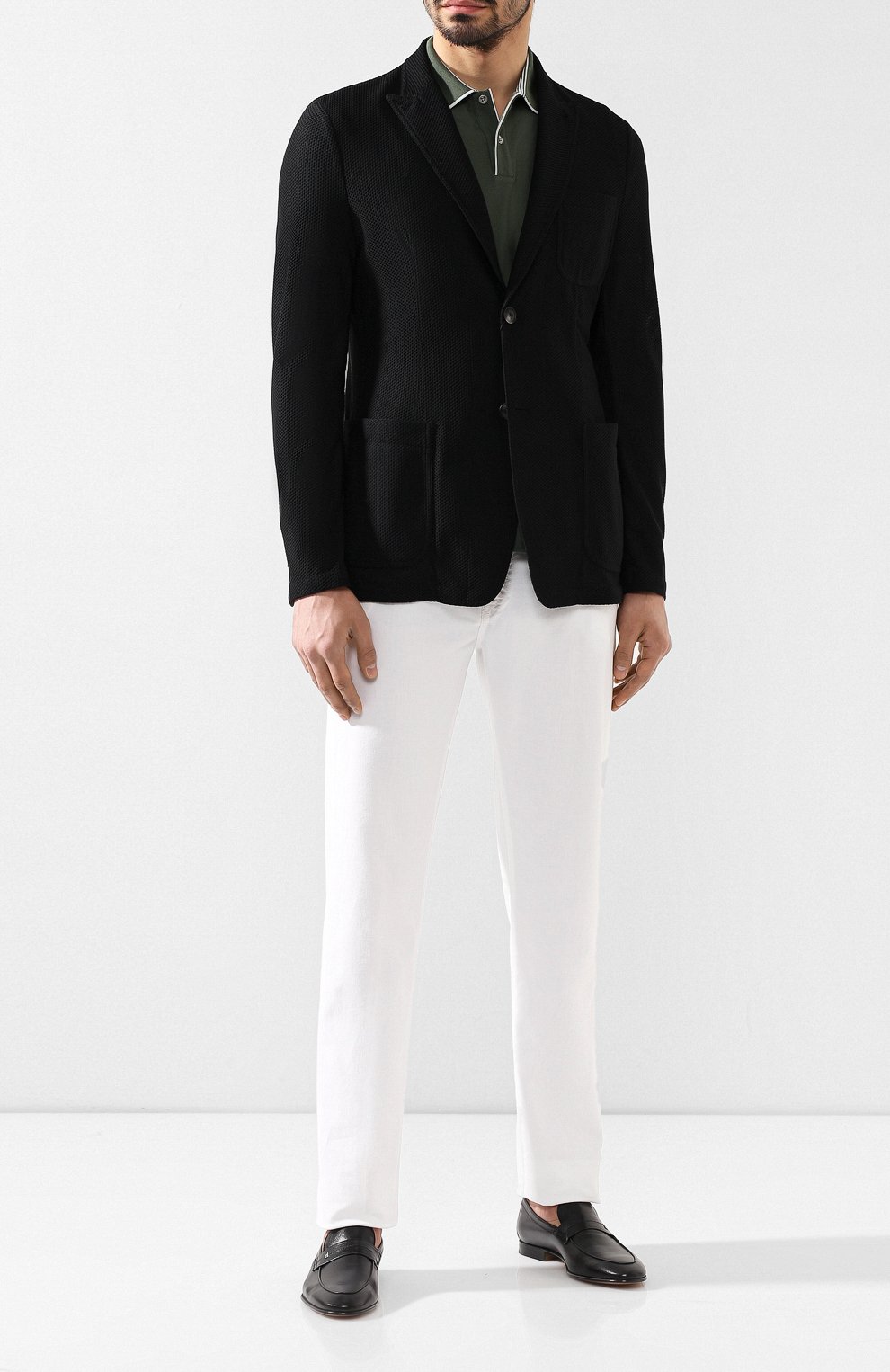 Кожаные лоферы MORESCHI, арт. 90042713/BRISBANE, фото 2