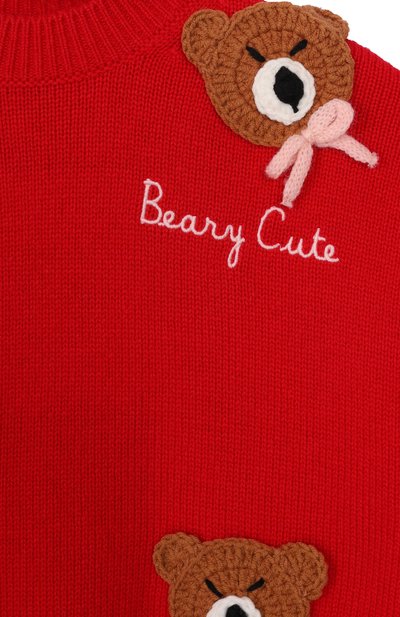 Пуловер из шерсти и вискозы MC2 SAINT BARTH, арт. L0UI003-02387I/L0UISE JR_001, фото 3