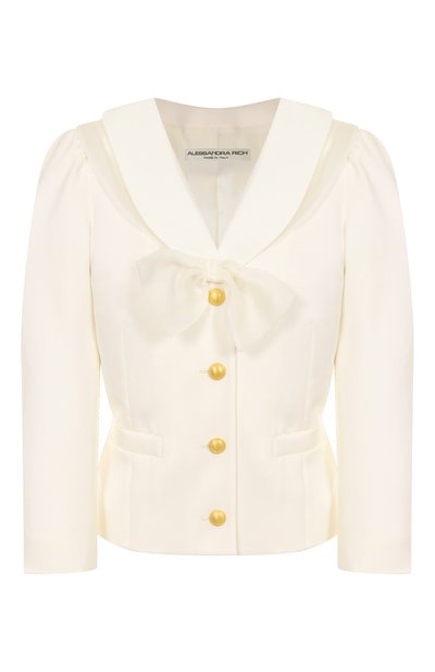 Женский шерстяной жакет ALESSANDRA RICH, арт. FABX3983-F4085