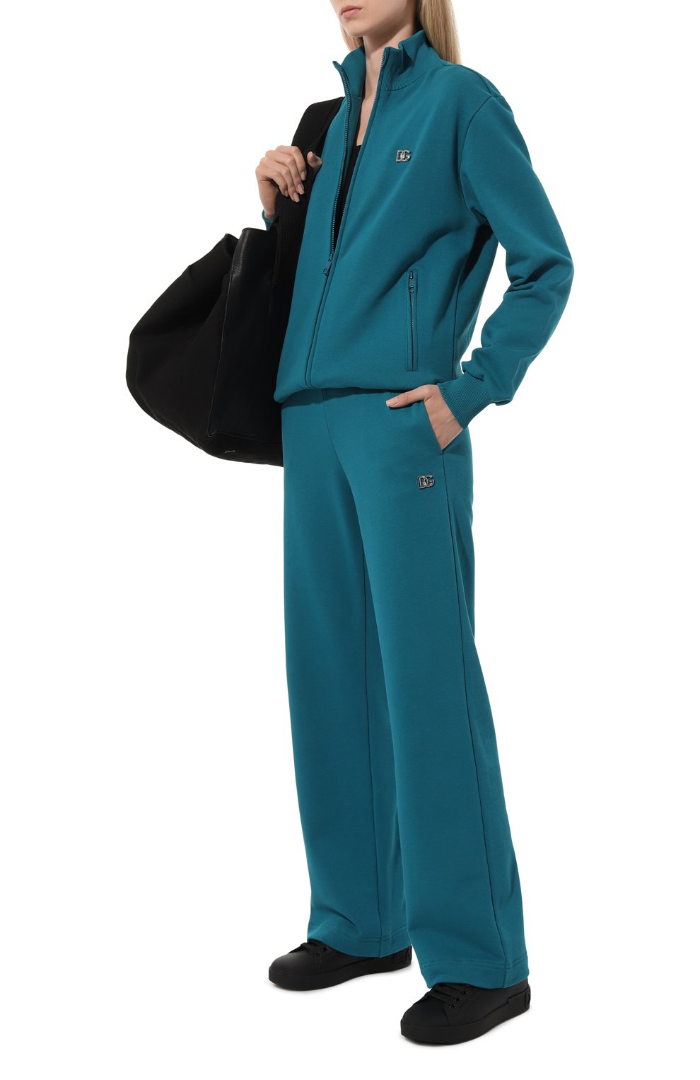 Хлопковые брюки DOLCE & GABBANA, арт. FTCYYT/GDCDR, фото 2